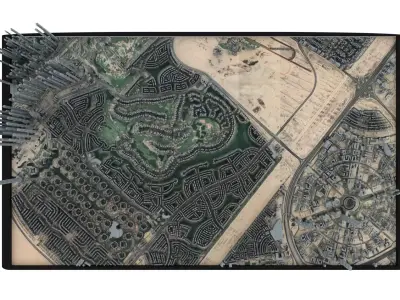  City of Dubai 3D model