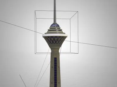 Milad Tower 3D model