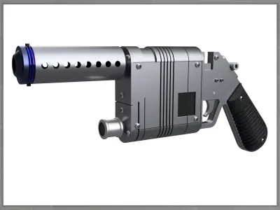 Rey NN14 Blaster 3D print model