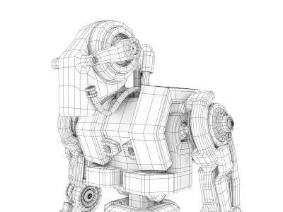 Robot Warrior 3D model