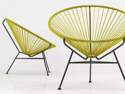 Acapulco hammock chair 3D model