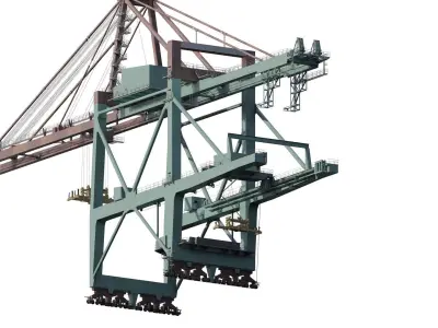 Container Quay Crane 3D model
