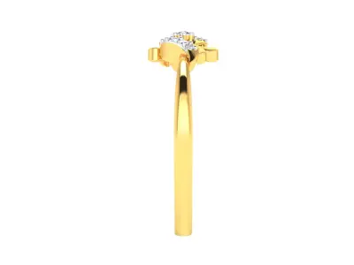 Women Ring Render 3dm STL MTL SLC JCD OBJ FBX Details 3D print model 28
