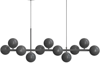 Cluster 11 Lamps 3D model