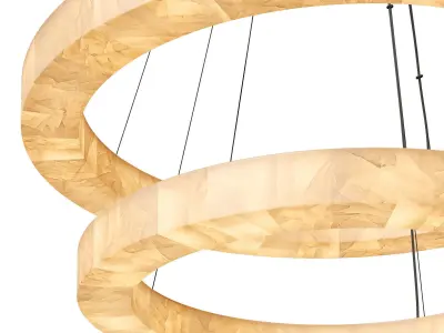 Restoration Hardware Rivange Two Tier Light 3D model