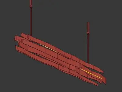 Landscape Linear Pendant 3D model