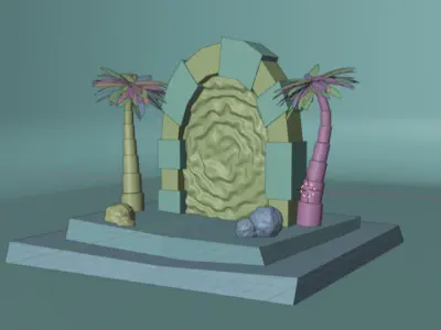 this is beautiful portal Free 3D model