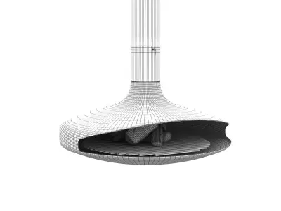 Gyrofocus Fireplace Free 3D model
