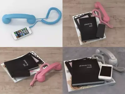 Speaking Set 3D model