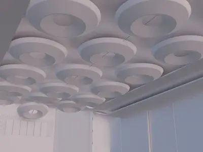 Conference hall 3D 3D model