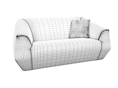 Uncover Medium Sofa 3D model