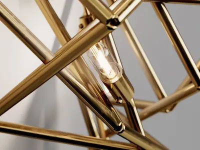 Etoile Wall Sconce by Christian Lava for Terzani 3D model