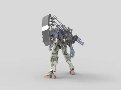 Gundam 00 Orc Mode 3D model