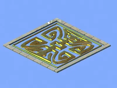 Game Architecture - Xian Liu Taiwan - miscellaneous pieces 3D model