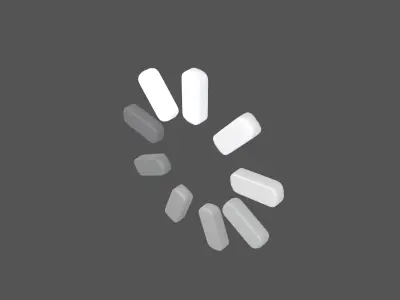 Loading Symbol v2 001 Low-poly 3D model