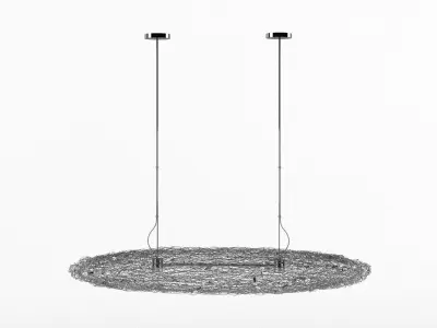 Brand Van Egmond Crystal Waters Chandelier 3D model