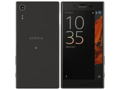 Sony Xperia XZ Mineral black 3D model