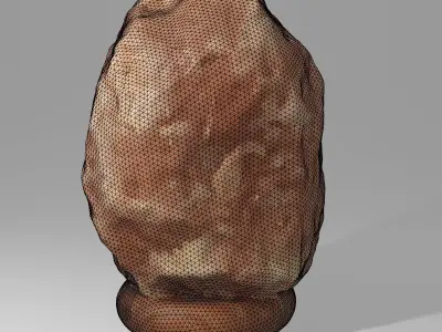 Rock salt lamp Free 3D model