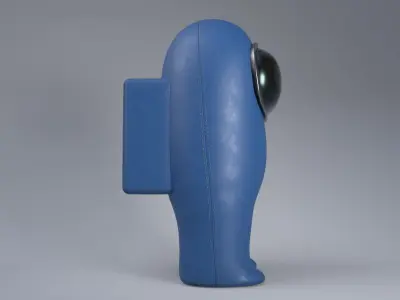 Among us characters - Maya rig included Low-poly 3D model