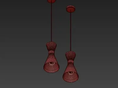 Delightfull pendant lamp 3D model