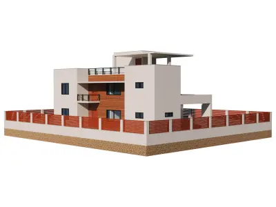 Modern House 6 3D model