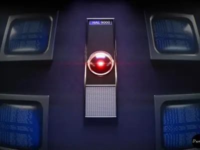 HAL 9000 3D model