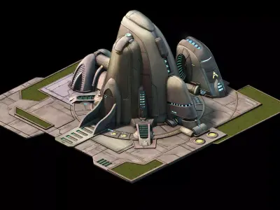 Enhanced - Laboratory Research 02 3D model