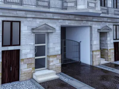 Berlin Street Building NO109 3D model