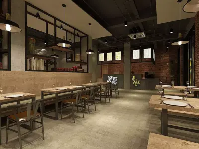 Business - Food Beverage 7-057 3D model