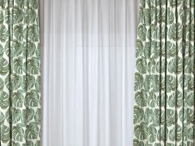 Curtain 19 3D model