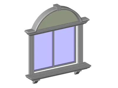 Classic Window  3D model