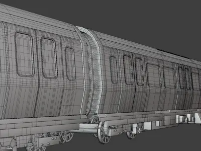 London underground exterior 3D model