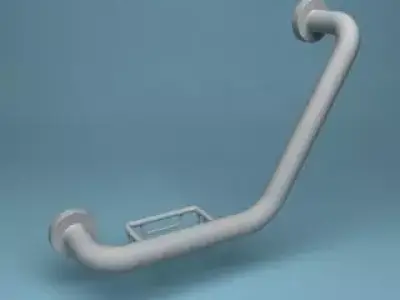 Batroom Handrail Free 3D model