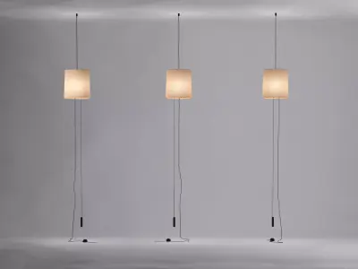 RK04016 floor lamp with stairs 3D model