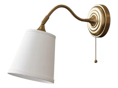 ORSTID Sconce brass  white 3D model
