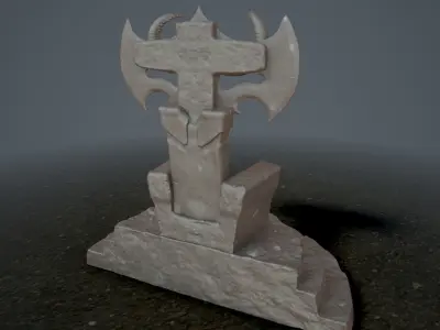 printable throne 3D print model