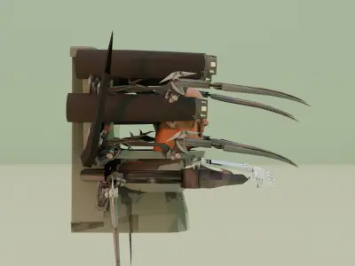 scientifico skibidi toilet 3D model