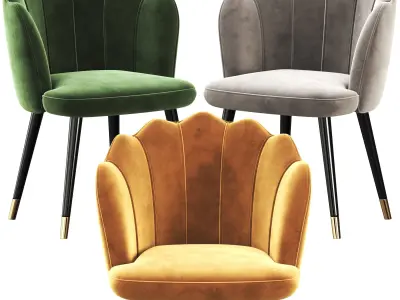 Dining Chair Bristol 3D model