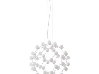 Fullerene pendant lamp 3D model