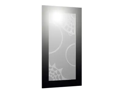 Door Security Screen 2 Suns 3D model