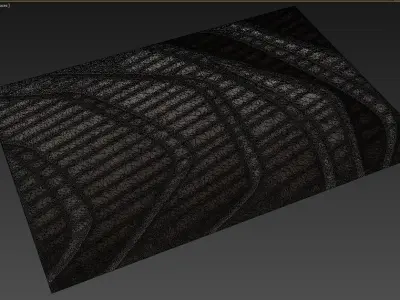 Carpet fabric 3D model