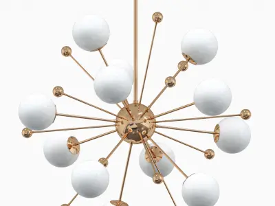 Ceiling Chandelier 3D model buy