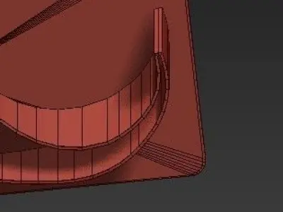 Wave Coffee Table 3D model