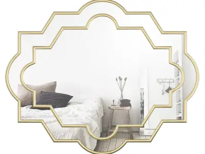 Rodger Wall Mirror WLAO1001 3D model