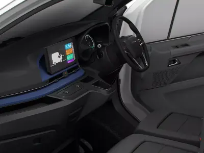 Iveco Fidato L2H1 HQ Interior 2026 3D model