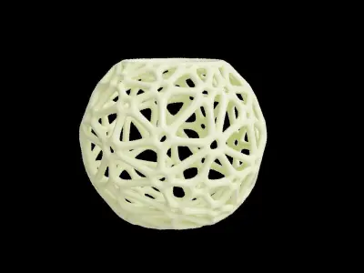  House decoration  spheregap abstract ring 3D print model