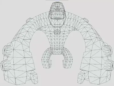 Bloxx - DNA sample of a Segmentasapien - Ben 10 Omniverse  Low-poly 3D model