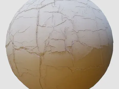 Cracked Paint PBR Texture Texture