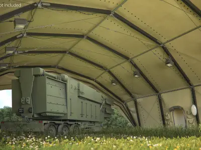  Tactical Radar Module Under Canvas Roof 