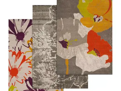 Rug Set 397 3D model